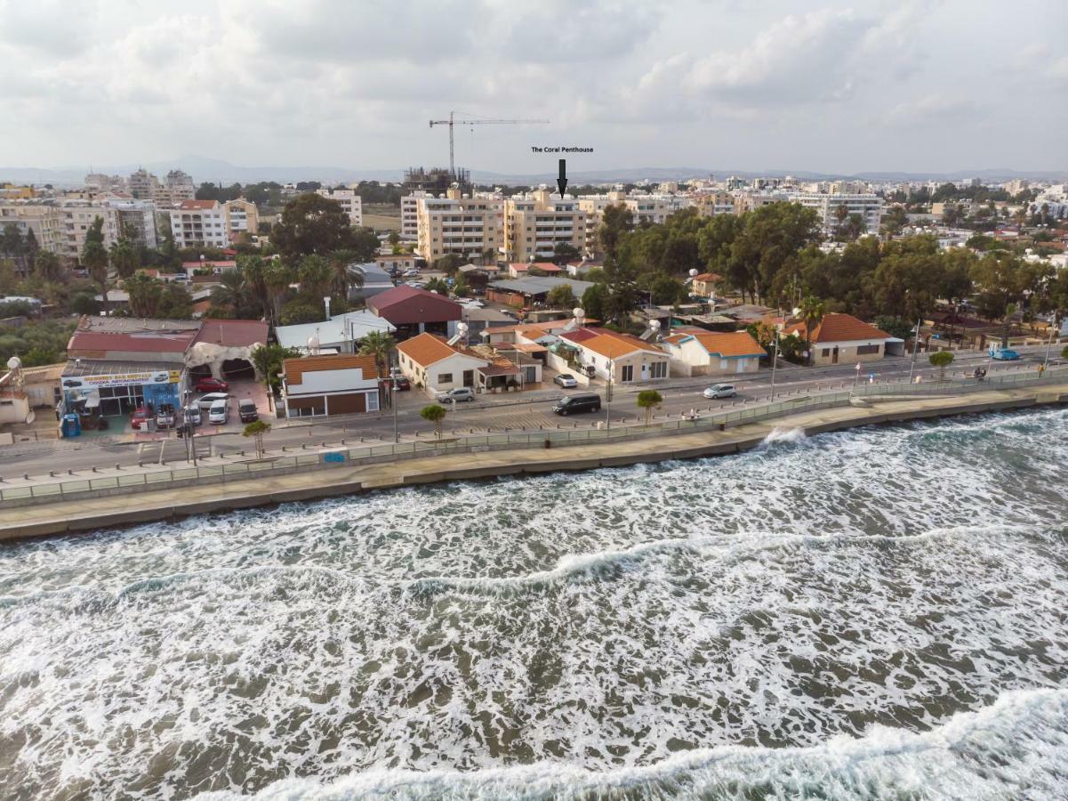 The Coral Penthouse Apartment Larnaca Luaran gambar